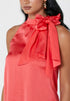 ELGINN-Tops-Scarf Neck Sleeveless Top- Ted Baker Romania